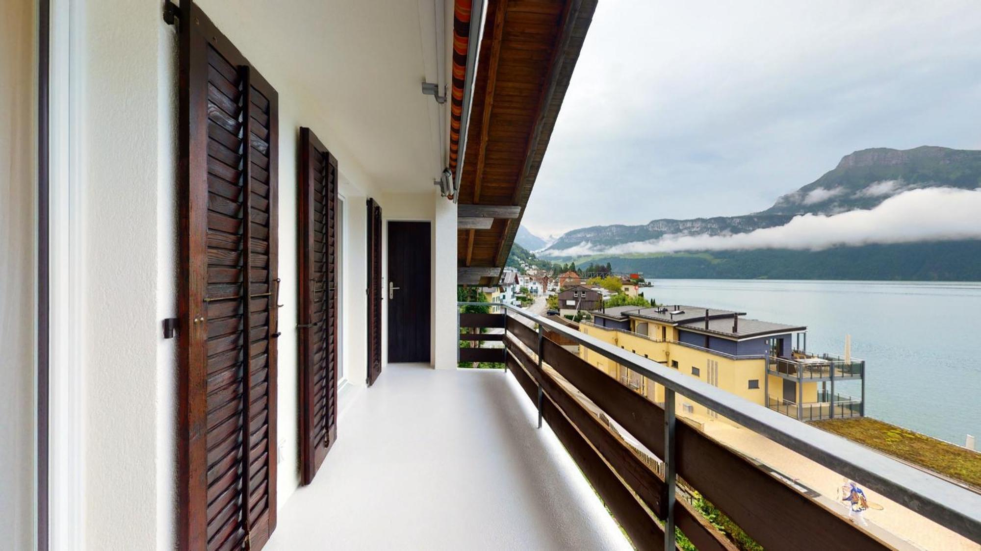 Modern And Charming Apartment On The Shores Of Lake Lucerne Gersau Exterior photo