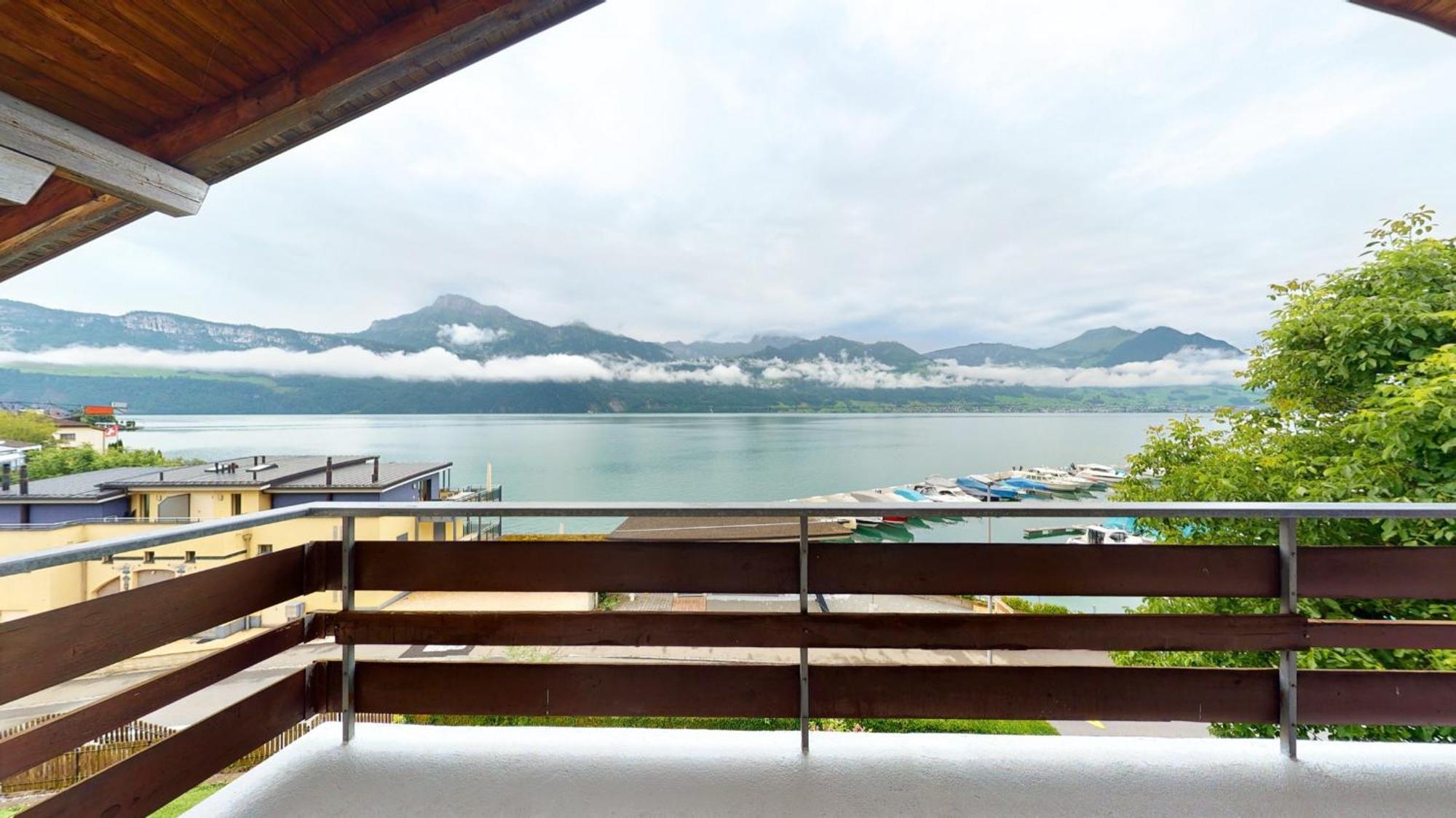 Modern And Charming Apartment On The Shores Of Lake Lucerne Gersau Exterior photo